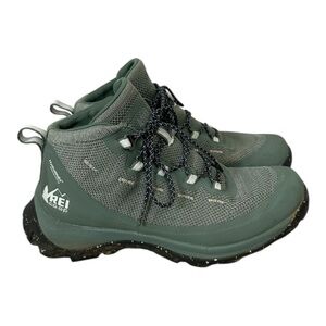 REI co-op Flash Hiking Boots green size women’s 7.5